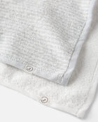 2-Pack Organic Cotton Towels, image 2 of 3 slides