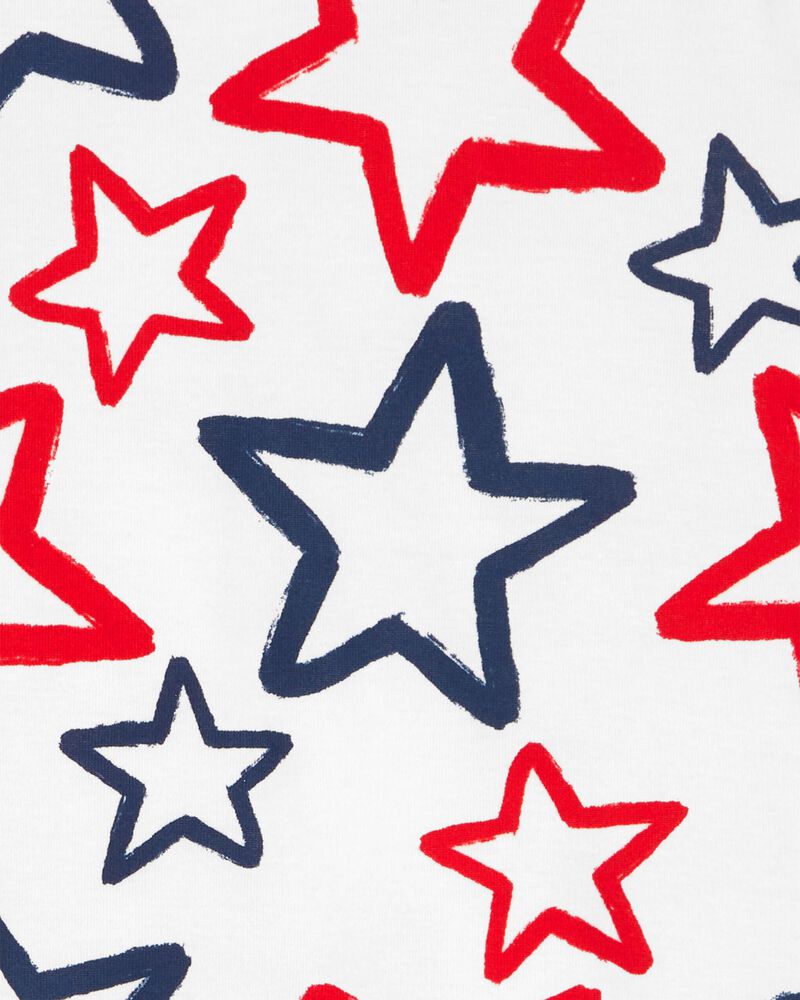 Kid 2-Piece 4th Of July 100% Snug Fit Cotton Pajamas, image 2 of 3 slides