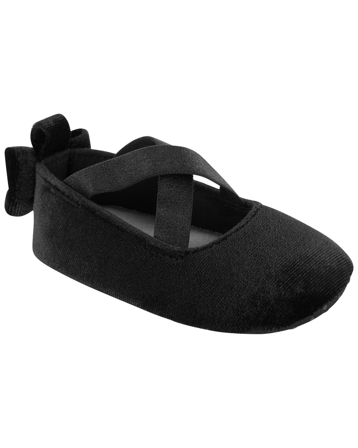 Black Baby Ballet Flats