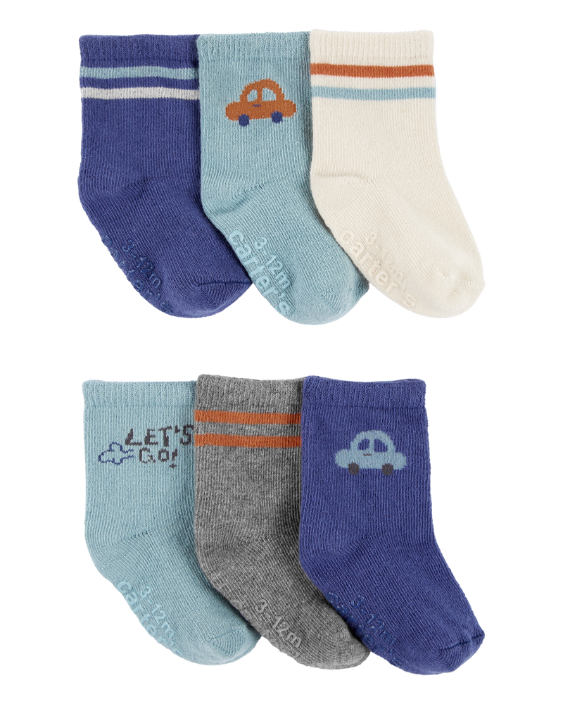 Baby 6-Pack Car Booties, image 1 of 2 slides