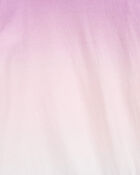 Toddler Ombre Tie-Front Long-Sleeve Top - Pink/Purple, image 2 of 3 slides