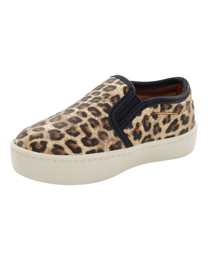 Toddler Leopard Slip-On Shoes, image 6 of 7 slides