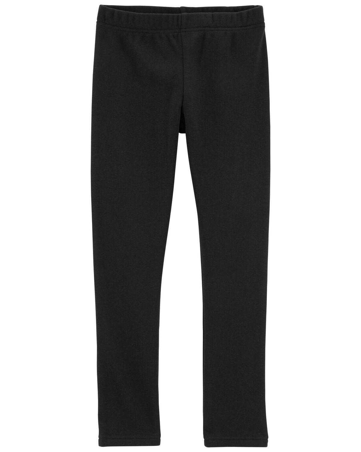 Black Kid Cozy Fleece Leggings