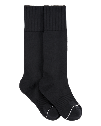 Kid 1-Pack Knee High Sport Socks - Black, 