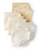 Baby 6-Pack Wash Cloths - Yellow, image 1 of 2 slides