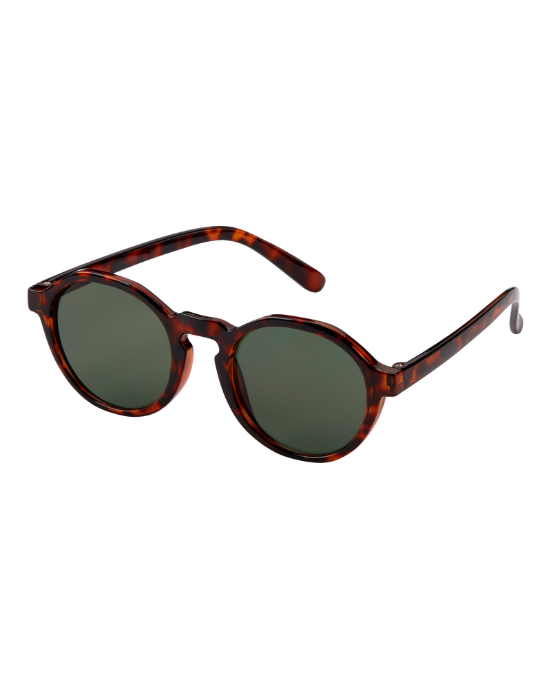 Tortoise Round Sunglasses, image 1 of 1 slides