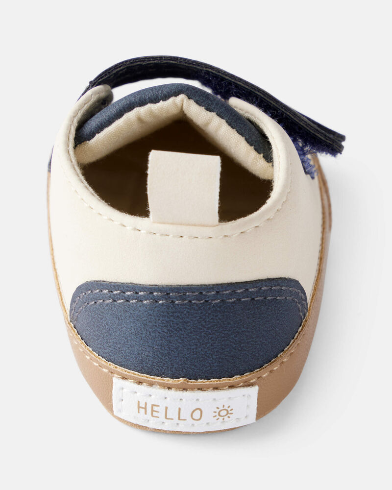 Baby Boy Color Block Casual Sneakers - Navy/White, image 3 of 6 slides
