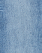 Toddler Light Wash Elastic-Waist Jeggings, image 4 of 6 slides