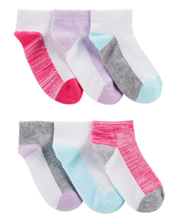 Toddler 6-Pack No-Show Socks, 