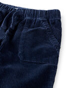 Baby Organic Cotton Corduroy Drawstring Pants, image 3 of 6 slides