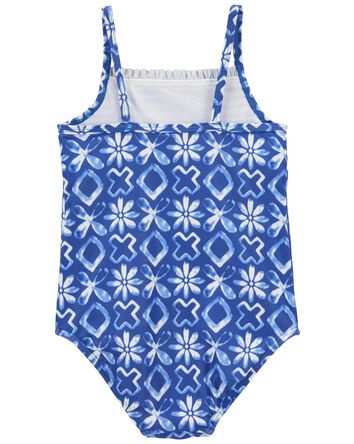 Toddler 1-Piece Smocked Swimsuit, 