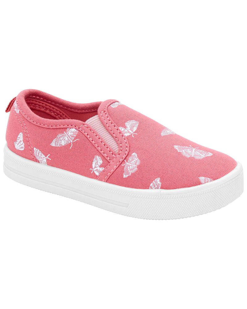 Toddler Butterfly Slip-On Shoes, image 1 of 7 slides
