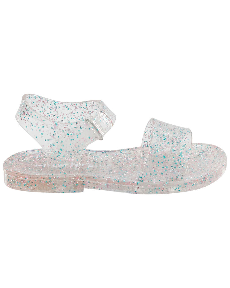 Toddler Glitter Jelly Sandals, image 2 of 7 slides