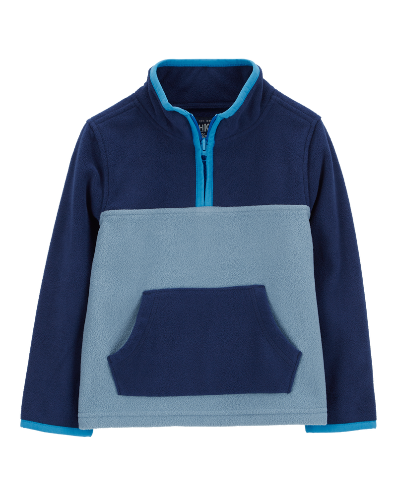 Toddler Quarter-Zip Microfleece Pullover, image 1 of 3 slides