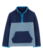 Toddler Quarter-Zip Microfleece Pullover, image 1 of 3 slides