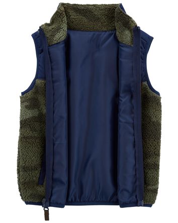Baby Zip-Up Sherpa Vest, 