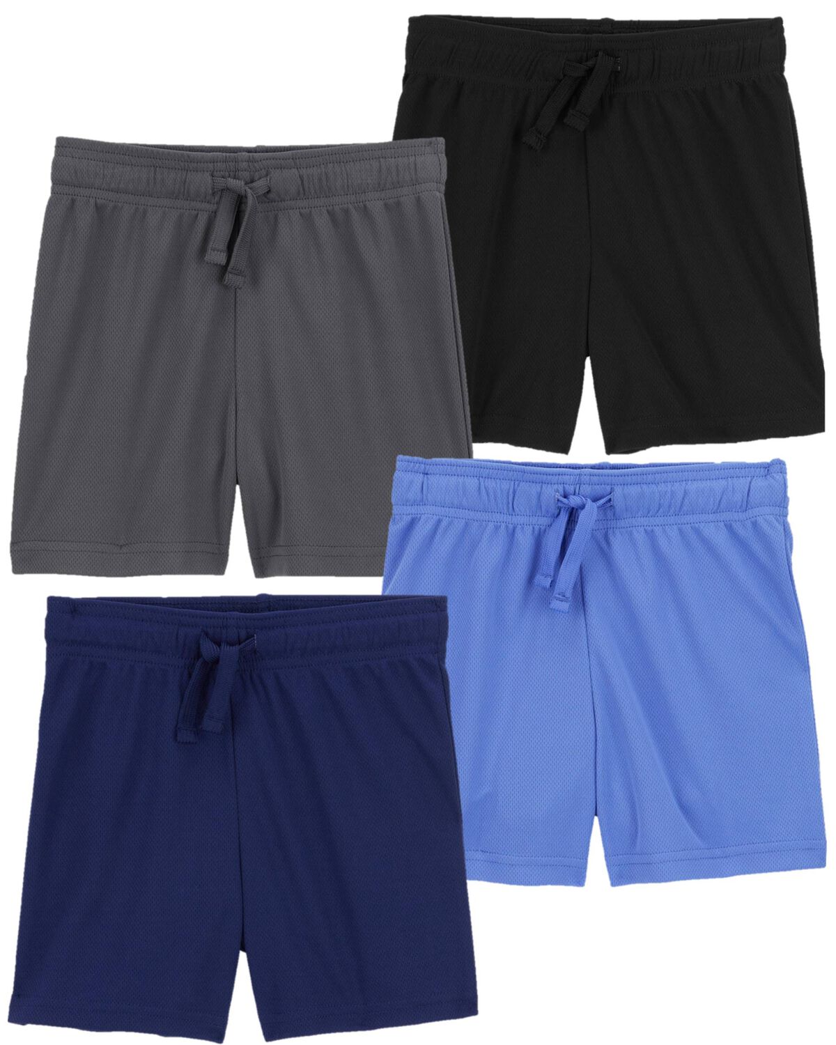 Multi Toddler 4-Pack Pull-On Mesh Shorts | carters.com