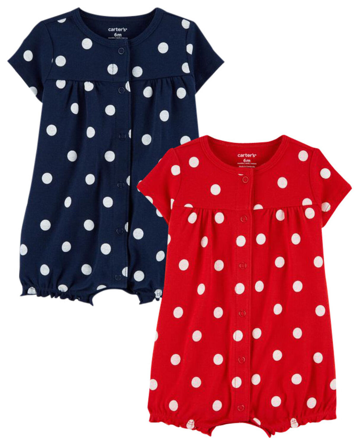 Bundle 2Pack Cotton Rompers