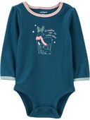 Teal - Baby Grandma Long-Sleeve Bodysuit