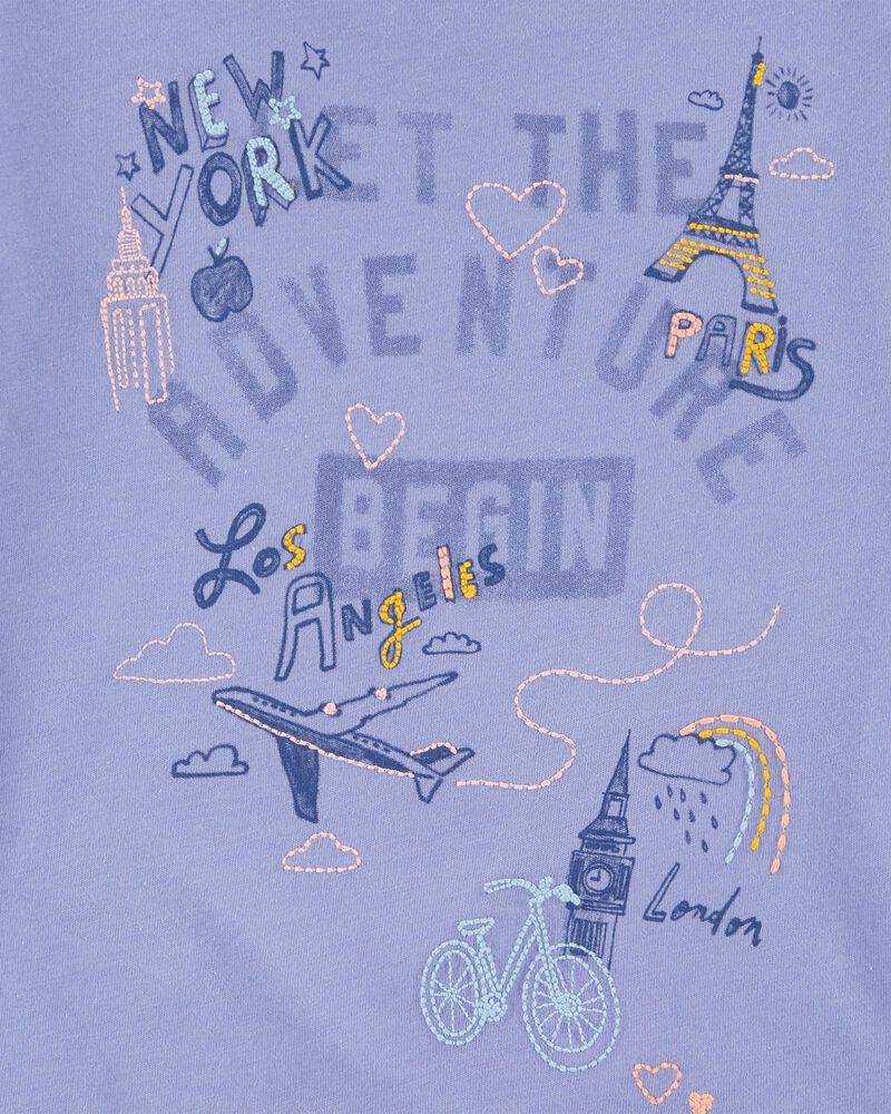 Baby Let The Adventure Begin Graphic Tee, image 2 of 2 slides
