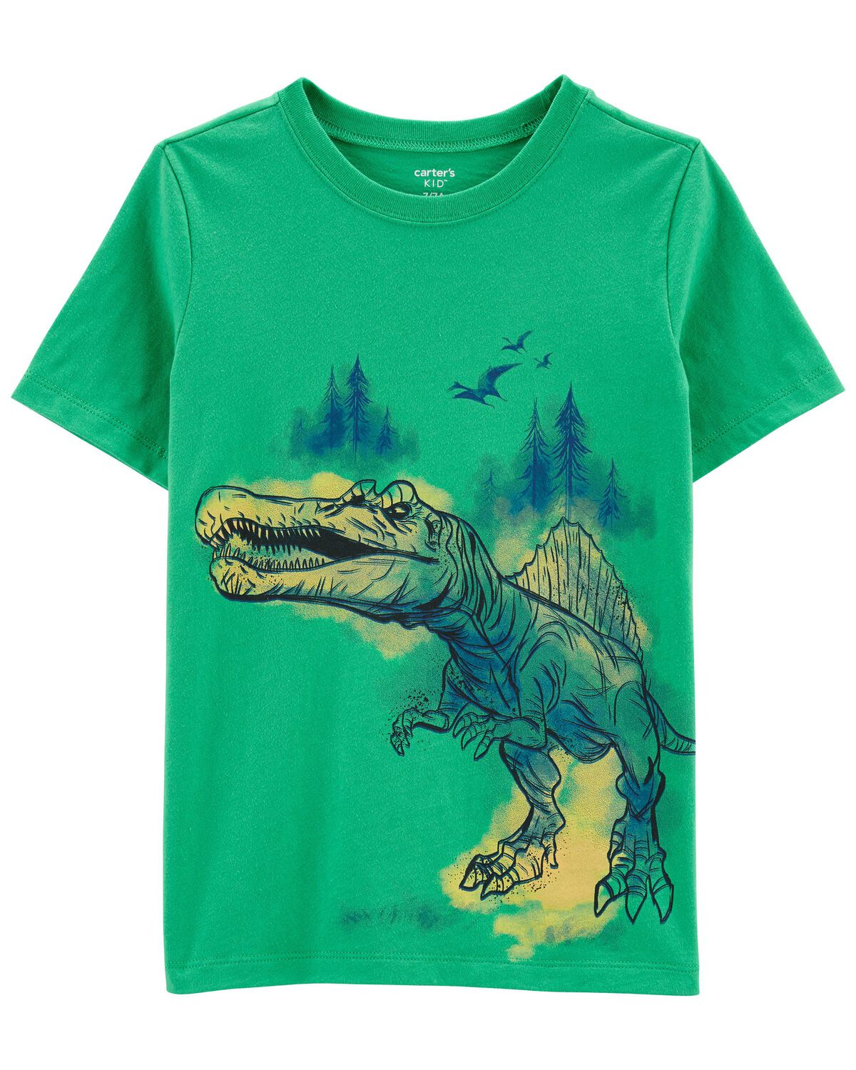 Green Kid Dinosaur Graphic Tee | carters.com