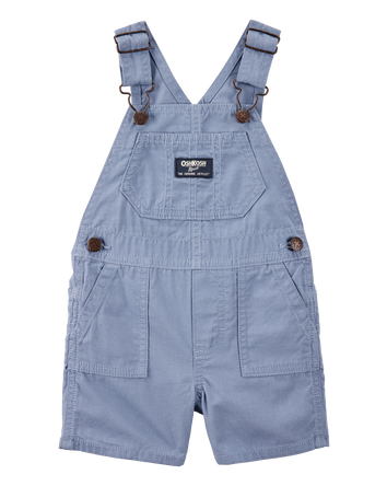 Baby Woven Shortalls - Blue, 