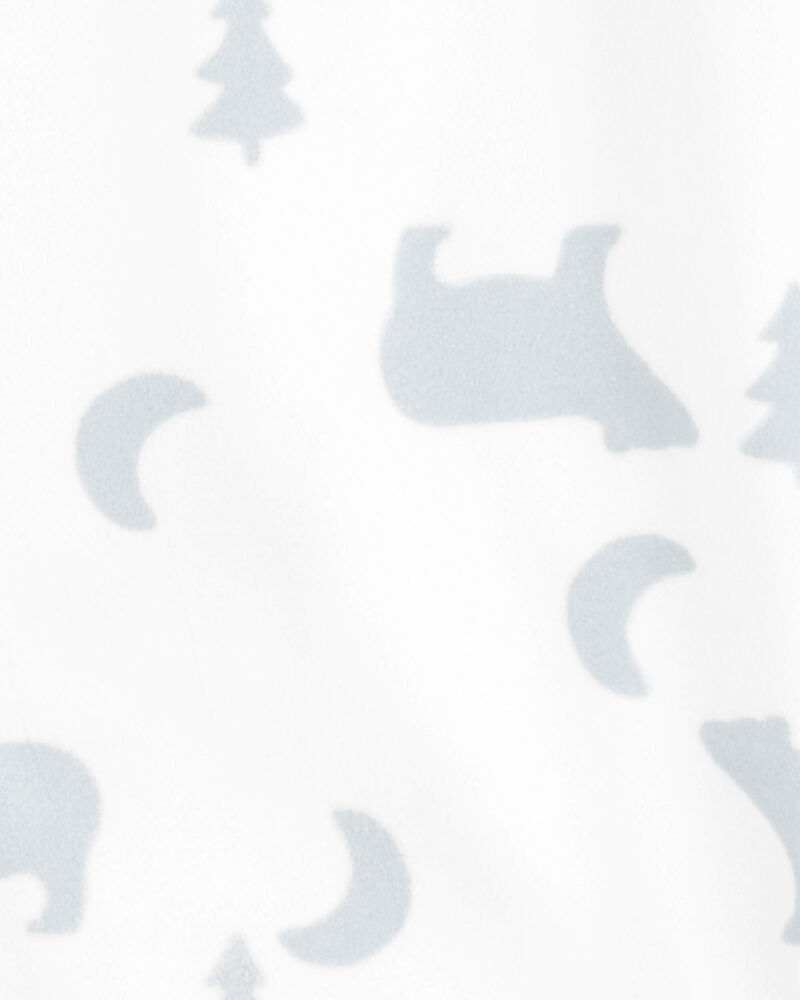 Baby Woodland Print Fleece Sleep Bag, image 2 of 5 slides