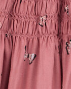 Kid Butterfly Maxi Skirt - Pink, image 2 of 3 slides