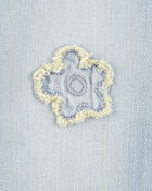 Toddler Patch Floral Iconic Denim Flare Jeans, image 3 of 5 slides