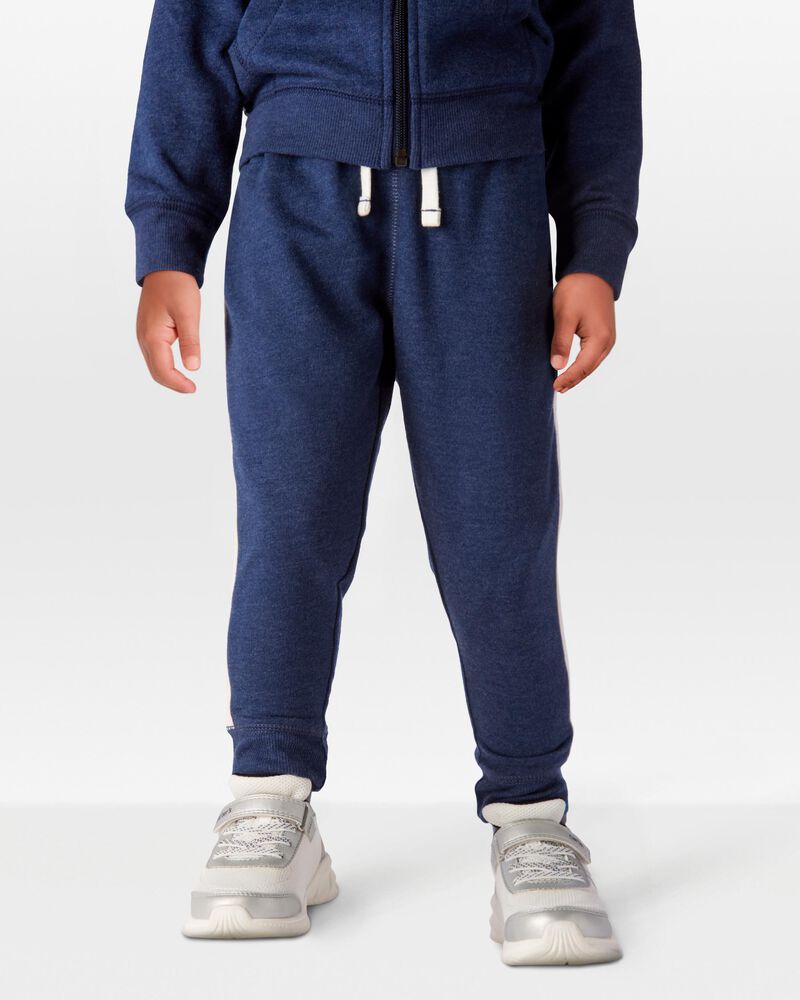 Toddler 2-Piece Zip-Up Fleece Hoodie & Pants Set, image 9 of 10 slides