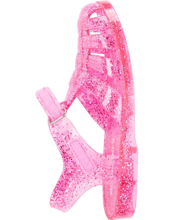 Pink Toddler Jelly Sandals