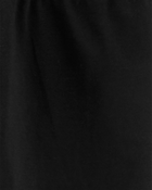 Kid 2-Pack Black & White Cotton Stretch Leggings, image 3 of 4 slides