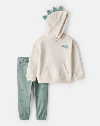 Toddler Boy Dinosaur Print Long-Sleeve Tee & Pant Set, 