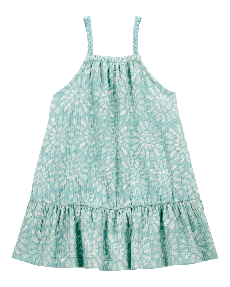 Baby Floral Crinkle Jersey Dress, image 1 of 6 slides