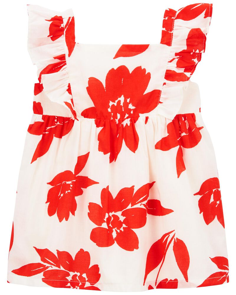 Baby Floral Flutter Dress, image 1 of 4 slides