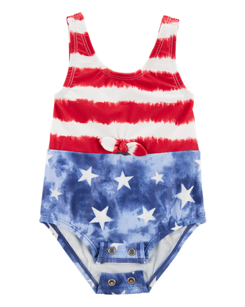 Baby 1-Piece Fourth of July  Swimsuit, 
