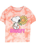 Peach - Kid Snoopy Boxy Fit Graphic Tee