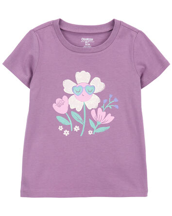Toddler Cool Flower Graphic Tee, 