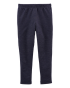 Girls Faux Denim Leggings, image 1 of 3 slides