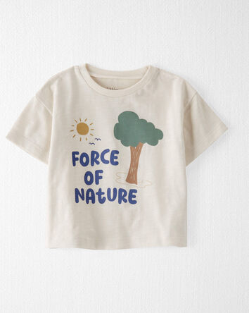 Baby Organic Cotton Force of Nature Graphic Tee, 