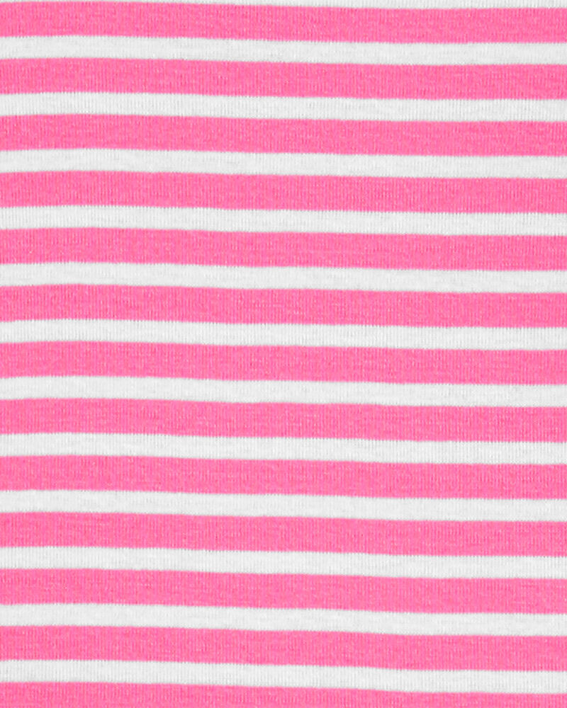 Kid 2-Piece Striped Snug Fit Cotton Pajamas, image 2 of 3 slides