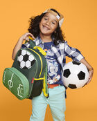 Toddler Spark Style Little Kid Backpack - Soccer, image 5 of 6 slides