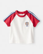 Baby Boy Bear Short-Sleeve Graphic Tee - White, image 1 of 5 slides