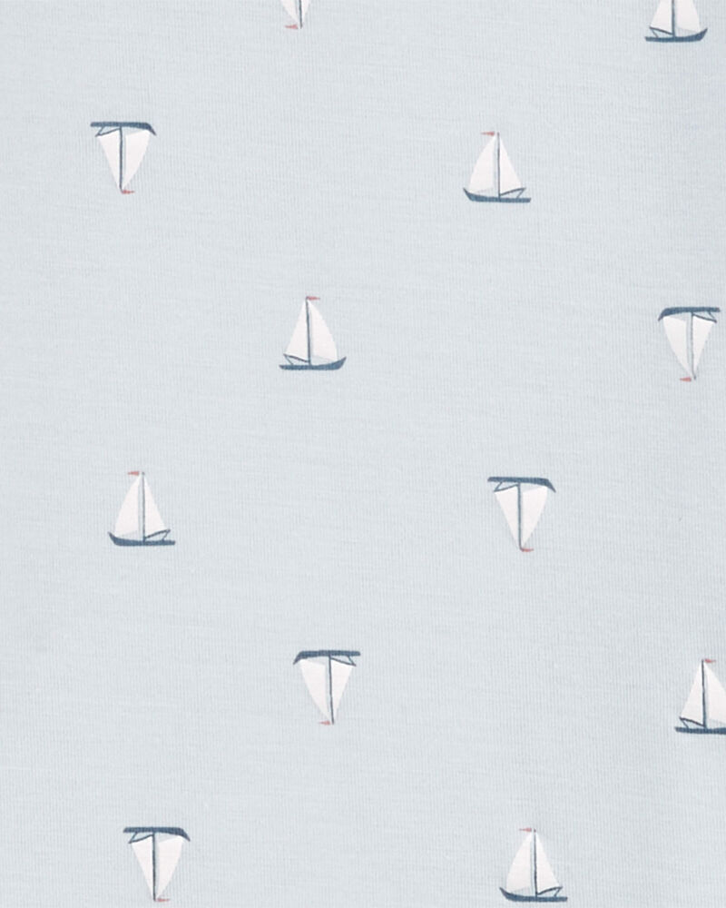 Kid 2-Piece Sailboat PurelySoft Pajamas, image 3 of 5 slides