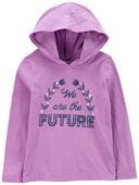 Purple - Kid Future Jersey Hoodie
