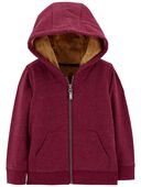 Red - Baby Fuzzy-Lined Hoodie