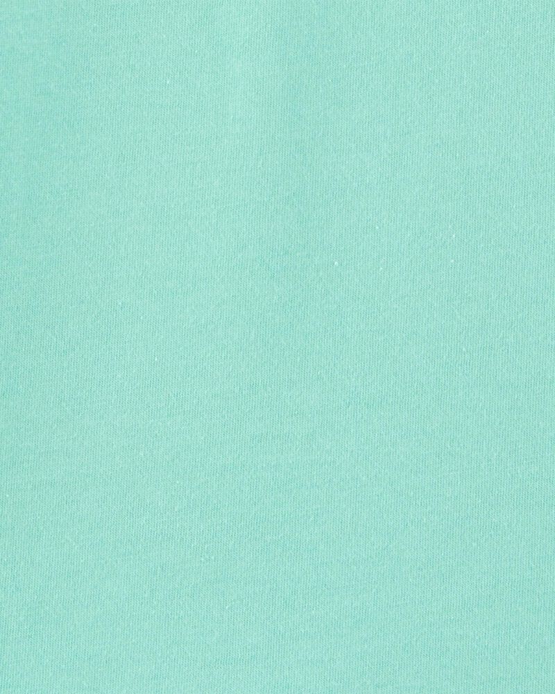 Turquoise Cotton Tee, image 2 of 4 slides