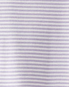 Baby Striped Organic Cotton Ribbed 2-Piece Pajamas, image 3 of 4 slides