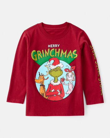 Toddler Boy Dr. Seuss™ The Grinch Long-Sleeve Graphic Tee - Red, 