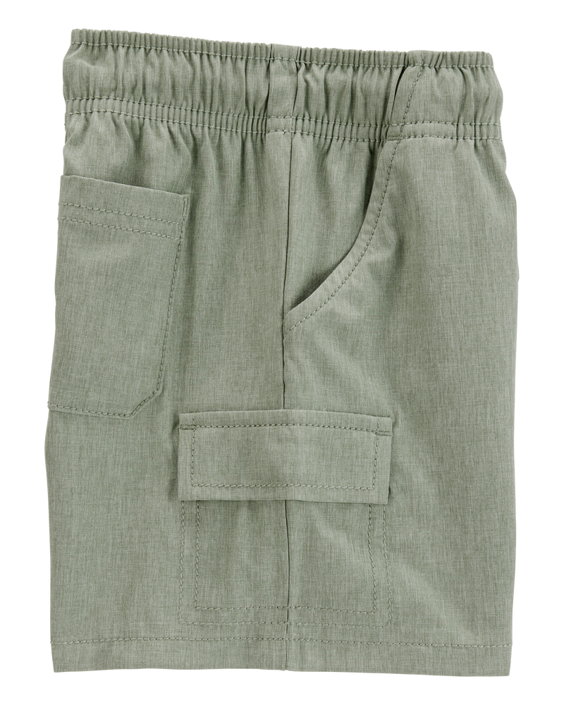 Toddler Everyday Quick Dry Shorts - Green, image 5 of 8 slides